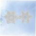 COHEALI 6 Pcs Epoxy Resin Diy Epoxy Gel Mould Mold Christmas Set up Whitex3pcs 5X8cmx3pcs - Buy Online on GoSupps.com