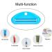 LoveInUsa Toothpaste Tube Squeezer Dispenser Clips Holder - 4 Pack - Buy Online on GoSupps.com