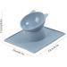 Elevated Cat Bowls - Elevated Cat Feeding Bowl Anti Vomiting - Comfortable Orthopedic Cat Food Bow for Indoor Cats Small Dogs Puppy Pet Bairong Grey - Buy Online on GoSupps.com
