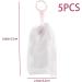 Foaming Net for Face Washing 5Pcs Soft Skin-friendly Soap Net with Hanging Rope PE Cleanser Foamer Bubble Net for Bathroom - Buy Online on GoSupps.com