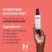 The Solution Menopause Hydrating Cooling Mist (100ml). Dermatologically Tested Hydrating Face Mist Cooling Face Mist Spray Hydrating Vegan & Cruelty Free Face Hydrating Mist for Hot Flushes Relief - Buy Online on GoSupps.com