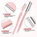 CARCAR Eyebrow Razor & Facial Hair Trimmer - 6 Pack with Safety Cover | Perfect for Flawless Grooming - Buy Online on GoSupps.com