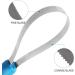 WADY Dog Deshedding Loop Brush 1PC Double-Sided Shedding Blade Dogs Shedding Brush Stainless-Steel Grooming Tool Dog Shedding Tool with Stainless Steel Blade for Dog and Cat Blue (Blue) - Buy Online on GoSupps.com