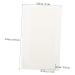 Gogogmee 5 Sheets Double-sided Tape Double Sided Extension Tapes Wig Tape Hair Extension Strip Invisible Tape Hair Extension Two Sided Tape Seamless Hair Extension Tape Adhesive White 2X0.5X0.1CM White - Buy Online on GoSupps.com