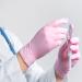 Tronex Pink Nitrile Exam Gloves XS 200-2000 PCS | Chemo Rated, Finger Textured, Powder Free, Medical Grade Disposable Gloves - Buy Online on GoSupps.com