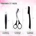 CHEN 3-in-1 Eyebrow Scissors Kit - Multifunctional Exfoliating Beauty Tool for Women - Includes Trimmer, Tweezers, and Facial Razor (Black) - Buy Online on GoSupps.com