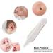 Baby Nasal Tweezers Pack of 2 | Round-Head Nose Cleaning Tweezers for Baby | Ear Cleaner Clip Tool | Q-Grips Ear Wax Remover | Baby Care Essential - Buy Online on GoSupps.com