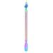 Stainless Steel Cuticle Pusher Dual Sided Nail Art Tool Edge Spoon Shaped Remover and Cleaner for Manicure Professional Grade Durable and Hygienic Ideal for Home and Salon Use