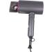 Grey Folding T Shape Electric Hair Dryer - Portable 1200W Blow Dryer for Home Salon Travel - US Plug 110V - Buy Online on GoSupps.com