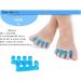 DEAVER Gel Toe Separators - Toe Stretcher and Corrector for Overlapping Toes, Bunions, Hammer Toe - Foot Pain Relief - 1 Pair - Buy Online on GoSupps.com