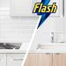 Flash Sparkling Kitchen Spray Wipe&Done 800ml Cuts Grease & Grime Bright Mandarin Scent + Cleaning Cloth + Gift for You: Organza Small Bag - Buy Online on GoSupps.com