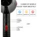 1800W Hair Dryer Professional Salon Negative Ionic Blow Dryers with Collecting Nozzle with 3 Heat & 2 Speed Constant Temperature Technology Low Noise Hair Dryer for Household and Salon Small Gift - Buy Online on GoSupps.com