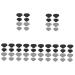 FRCOLOR 56 Pcs Follow-up Subsidy Womens Insoles Womens Athletic Shoes Shoe Inserts Women Heel Pad Pain Sneakers for Women Protective Mats Sports Shoes Pulled Cloth Women's Shoes Black Greyx7pcs 8.5x5.8x0.2cmx7pcs
