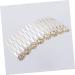 Beaupretty Accessories bride headpieces for wedding bridal headpiece bridal hair accessories wedding hair comb bridal headdress wedding hair accessories bridal comb South Korea Comb - Buy Online on GoSupps.com