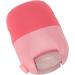 Ice Face Roller Facial Beauty Ice Roller Skin Tightening Silicone Jadestone for Skin Care (Pink) - Buy Online on GoSupps.com