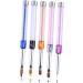 minkissy Dual Brush Pens Gel Nail Brush Flat Brush Pen Nail Brush Pen Purple Manicure Builder medium Purple - Buy Online on GoSupps.com