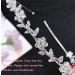 Voarge Rhinestone Hair Ties - Elegant Pearl & Crystal Wedding Hair Jewelry for Brides - Buy Online on GoSupps.com