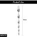 WODJR 40Pcs Bird Scare Rods Bird Deterrent Scarer Rods Garden Supplies Reflective Scare Rods Bird Scare Twister Rods Spiral Reflectors Reflective Bird Deterrent Control Device for Outdoor Garden Yard - Buy Online on GoSupps.com