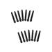 PLAFOPE 200 Pcs Eyeshadow Black Eyeshadow Eyeshadow Brush Kit Black Brush Eyeshadow