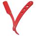 Beard Blade Holder - Portable Manual Folding Straight Edge Alloy Haircut Blade Holder in Red - Perfect for International Shipping - Buy Online on GoSupps.com