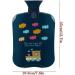 MAIES 2L Classic Hot Water Bottle | Thickened PVC Heating Bag for Pain Relief - Ideal for Warm Belly & Cold Therapy - Buy Online on GoSupps.com