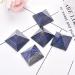 CIMWJOPS Natural Crystal Pyramid Lapis Lazuli Quartz Ornaments Natural Carved Tower Point - Buy Online on GoSupps.com
