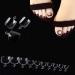 500PCS Short Toe Clear French Press on False Toenail Tips | Short Square Full Cover Artificial Acrylic Nails - Perfect for Manicure at Home or Nail Salon| Includes Storage Box - Buy Online on GoSupps.com