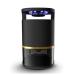 WJMLS Led Mosquito Killer Home Inhalation Intelligent Light Control Mosquito Killer Photocatalyst Catch Flies Repellent Mosquito Killer (Color : Black)
