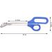 HIXNUG 2 Pieces Toenail Clippers Scissors Toenail Cuticle Scissors Professional Pedicure Tool for Manicure Beauty - Buy Online on GoSupps.com