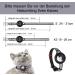 Leather Airtag Cat Collar - Adjustable GPS Tracking Neck Band for Small Medium & Large Cats - Anti-Losing Reflective Design - Buy Online on GoSupps.com