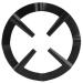 Coffee Pot Shelf Stainless Iron Black Moka Coffee Pot Shelf Round Stove Support Rack Kitchen Tools