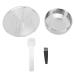 Dosettes de caf r utilisables lavables en acier inoxydable rechargeable pour machine caf Senseo HD7801 capsules rechargeables avec 1 cuill re r utilisable 1 brosse