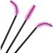 100PC Black-Rose Disposable Eyelash Mascara Wands - Cosmetic Makeup Brush Tool Kits - Buy Online on GoSupps.com