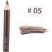 FRCOLOR 6 Pcs Brown Eyeliner Eyebrow Pen Black Waterproof Eyeliner Pencil Miss Makeup Pen Matte - Buy Online on GoSupps.com