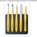 Nail Clipper Set Stainless Steel Fingernail and Toenail Clipper Cutters with Nail File Sharp for Men Women Yellow - Buy Online on GoSupps.com
