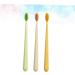 Eco-Friendly Tovinanna 3-Pack Toothbrushes | Comfortable & Vibrant Colors for Kids | Surprise Your Little Ones with Sustainable Brushing! - Buy Online on GoSupps.com