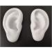 Simulation Ear Model Artificial Simulation Human Ear Model for Acupuncture - Soft Silicone Ear Model for Ear Picking Practice Studs Earring Headset Display Props Left - Buy Online on GoSupps.com