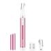 Improved eyebrow trimmer funsty precision facial hair cutter for women battery operations electrical eyebrow razors with comb no pulling painless for face kinnhals peachy pink