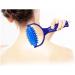 Uqmiqura Massage Balls & Scooters | Fascia Ball Roller for Back Legs Feet & Hands - Pain Relief Massager (Blue) - Buy Online on GoSupps.com