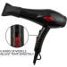 Pro Salon Grade Fast Drying Hair Dryer Ionic and Infrared Heat hairdryer 2000W Long Cord & Hang up Loop 2.8m 2 Heat Settings 3 Speed settingsConcentrator Nozzle Black Small Gift - Buy Online on GoSupps.com
