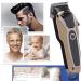 Professional Rechargeable Electric Hair Clipper for Men - Ultimate Hair Trimmer & Clipper for Precision Grooming - Buy Online on GoSupps.com