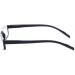 Buy Kerecsen 2 Pair Half Moon Frame Reading Glasses - Spring Hinge Unisex 2 Pack Black 2.5 Diopters - International Shipping Available - Buy Online on GoSupps.com