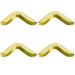 Photo Mounting Corners 60 Pcs Vintage Metal Book Corners Protector Picture Photo Corners for Scrapbooking Stickers Gold gold 60pcs