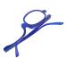 Cosmetic glasses blue magnifying glasses make-up glasses scratch-resistant professionals for home +4.00