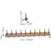 BUGUUYO 1 Set Fake Nails False Nails Display Stand Press on Nails Stand Nails Tips Practice Stand Nail Holder Nail Stuff for Acrylic Nails Nail Stands Nail Supplies Accessories Wave Wood - Buy Online on GoSupps.com