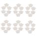 FOMIYES 18 Pairs Cuttable Half Size Stickers Shoes for Women Heels Heel Grips Cushion Womens Shoes Heels Feet Protector Shoe Heel Pads Women's Anti Drop Heel Small Shoes Sponge White