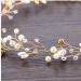 KeenKun Gold Wedding Hair Vine - Long Bridal Headband for Women and Girls - Buy Online on GoSupps.com