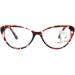 Haoxuan Fashion Cat's Eye Multifocal Reading Glasses - Anti Blue Light Smart Zoom +1.00 to +3.00 Dioptries Stylish Red Women s Eyewear - Buy Online on GoSupps.com