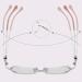 Buy Women's Diamond Rimless Anti-Blue Light Reading Glasses +300 - Ultra Light Frameless Portable & Stylish - Buy Online on GoSupps.com