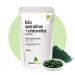 Organic Workout Bio Spirulina + Chlorella 400 Tablets 200 g 500 mg per tablet Plantensis and Vulgaris algae High dosage Press tablets Controlled organic cultivation 200 g Spirulina + Chlorella Spirulina + Chlorella 05 g 40
